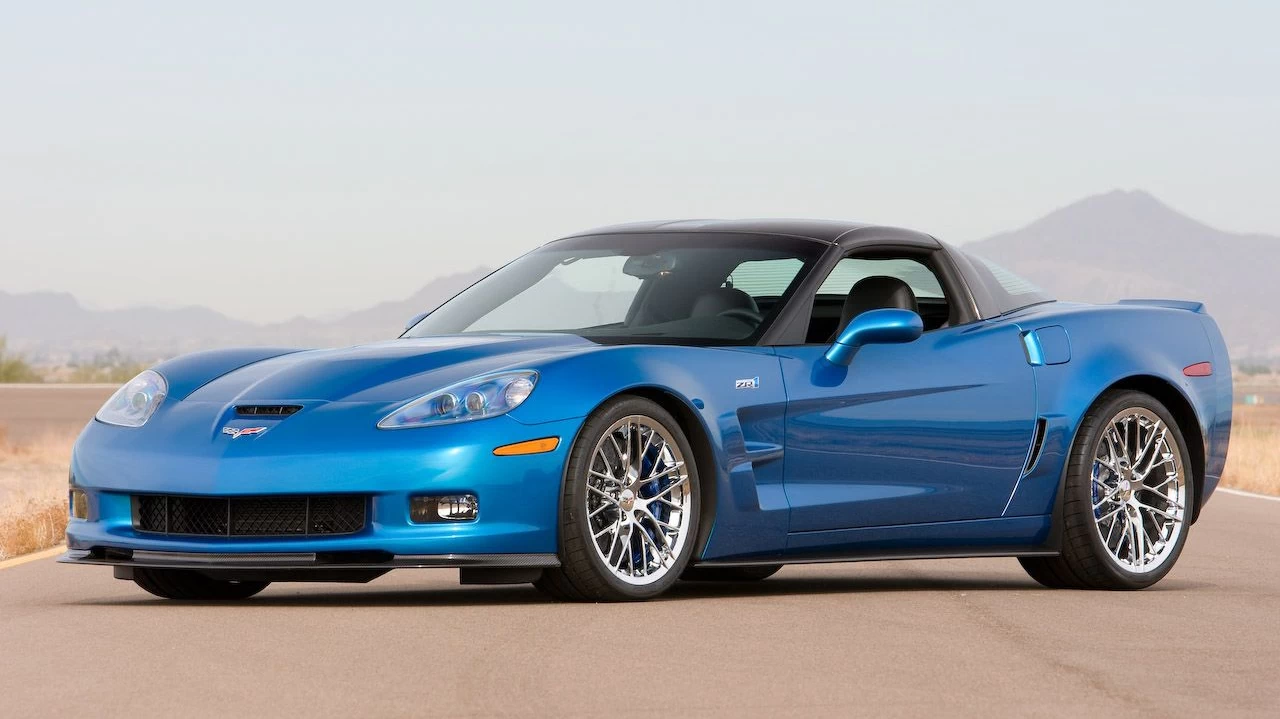 Click to Enlarge-Esc to Close Corvette Generations/C6/C6 2009 Blue ZR1 638-hp.webp